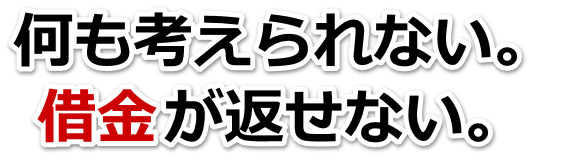 もうどうしようもない。借金が返せない。我孫子市で弁護士や司法書士を頼って無料相談